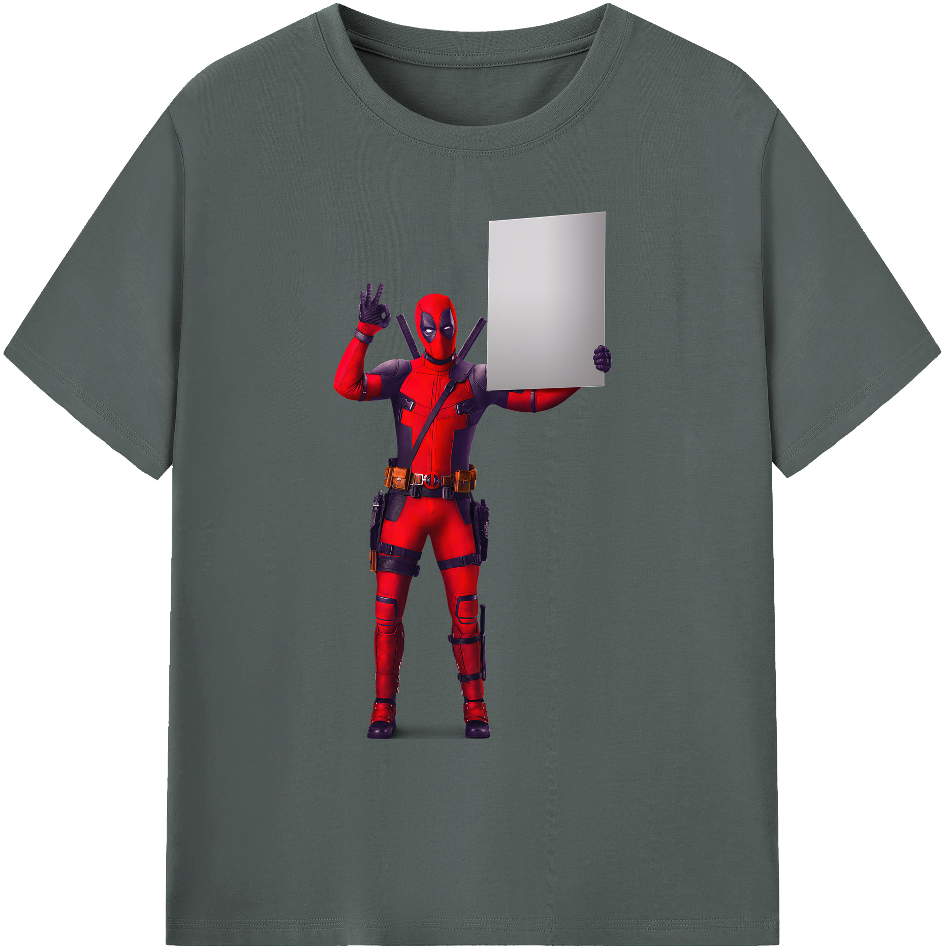 （画像用） Deadpool デッドプール 綿100％ メンズ半袖Tシャツ｜肌触りやわらか＆通気性